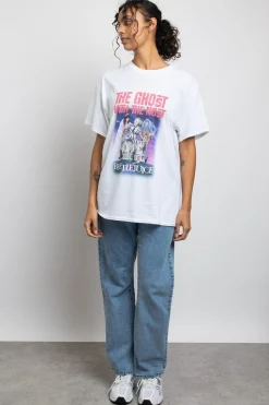 Women Daisy Street Tops | T-Shirts-Relaxed Fit T-Shirt with Beetlejuice Graphic
