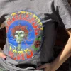 Women Daisy Street Band Tees-Relaxed T-Shirt with Grateful Dead Print