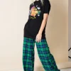 Women Daisy Street Band Tees | T-Shirts-Relaxed T-Shirt with Wu-Tang Clan Print