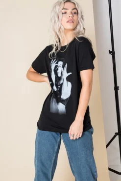 Women Daisy Street Band Tees | T-Shirts-Relaxed T-Shirt with Prince Parade Print