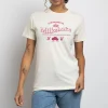 Women Daisy Street T-Shirts-Relaxed T-Shirt with Milkshake Print