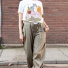 Women Daisy Street T-Shirts-Relaxed T-Shirt with Lady and the Tramp Print