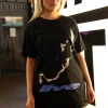 Women Daisy Street T-Shirts-Relaxed T-Shirt with Post Malone Print