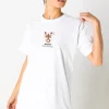 Women Daisy Street T-Shirts-Relaxed T-Shirt with Scorpio Print