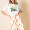 Women Daisy Street T-Shirts-Relaxed T-Shirt with I Survived Print