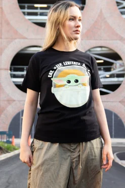 Women Daisy Street T-Shirts-Relaxed T-Shirt with Star Wars Mandalorian Print