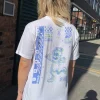 Women Daisy Street T-Shirts-Relaxed T-Shirt with Dancing Till Payday Print