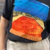 Women Daisy Street Band Tees | T-Shirts-Relaxed T-Shirt with Red Hot Chili Peppers Print