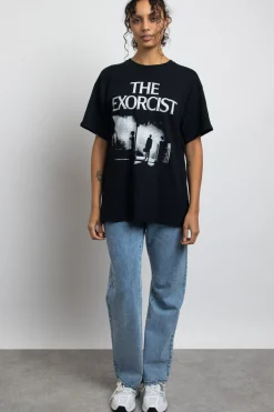Women Daisy Street Tops | T-Shirts-Relaxed T-Shirt with The Exorcist Graphic