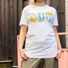 Women Daisy Street Tops | T-Shirts-Relaxed T-Shirt with Nirvana All Apologies Print