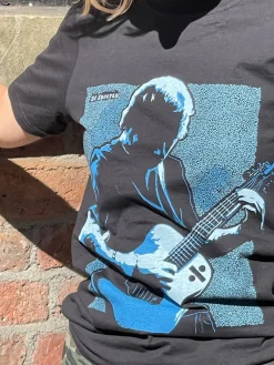 Women Daisy Street Band Tees | T-Shirts-Relaxed T-Shirt with Ed Sheeran Print