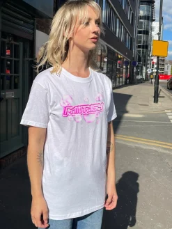 Women Daisy Street T-Shirts-Relaxed T-Shirt with Fantasy Print