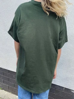 Women Daisy Street T-Shirts-Relaxed T-Shirt with New York Graphic