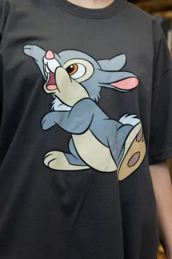 Women Daisy Street T-Shirts-Relaxed T-Shirt with Disney Thumper Print