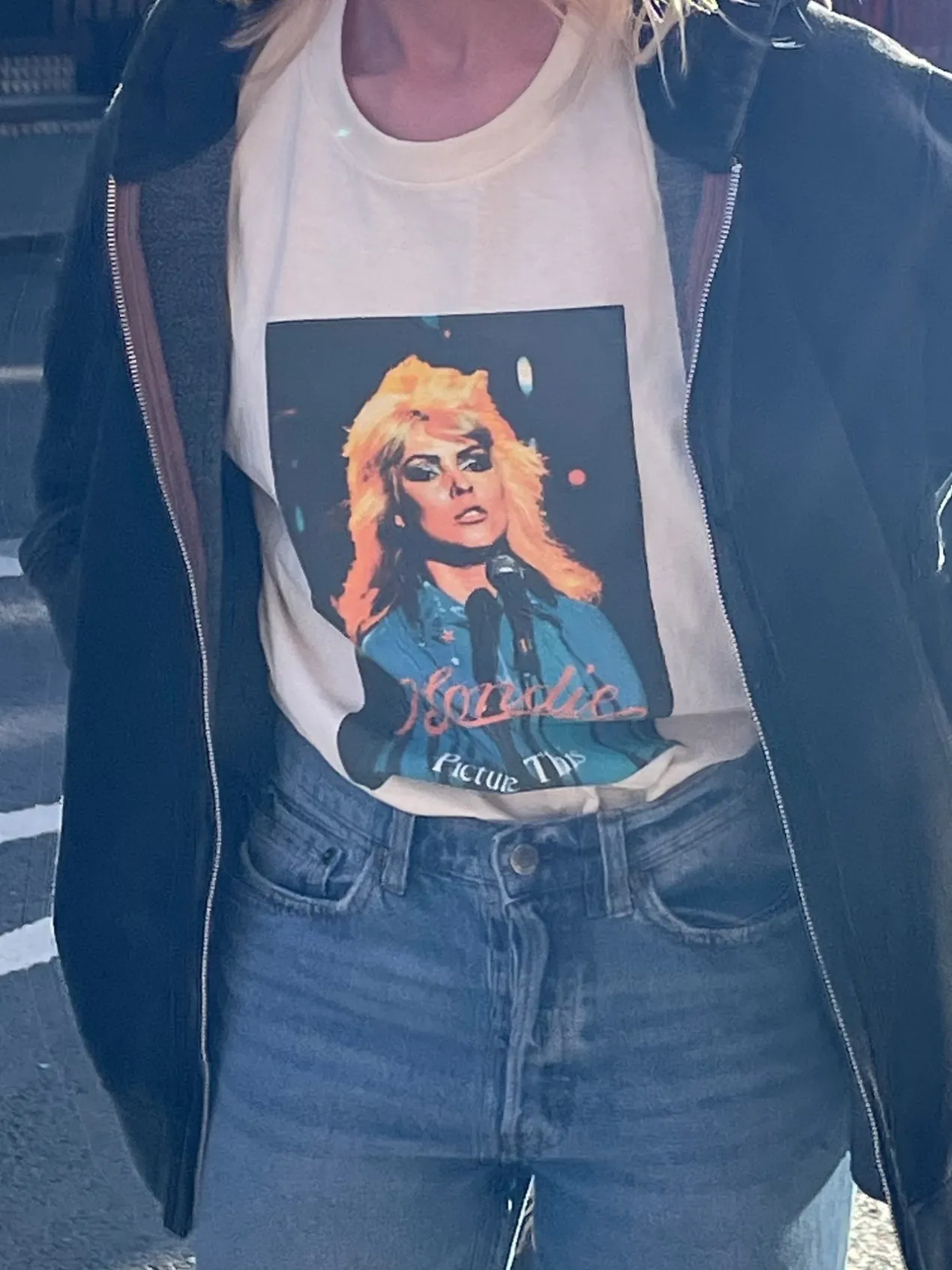 Women Daisy Street Band Tees | T-Shirts-Relaxed T-Shirt with Blondie Picture This Print