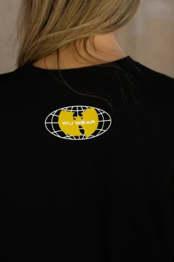 Women Daisy Street Band Tees | T-Shirts-Relaxed T-Shirt with Wu-Tang Clan Print