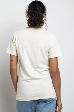 Women Daisy Street T-Shirts-Relaxed T-Shirt with Hula Hut Print