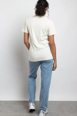 Women Daisy Street T-Shirts-Relaxed T-Shirt with Horses Print