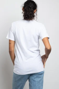 Women Daisy Street T-Shirts-Relaxed T-Shirt with I Love Punk Print