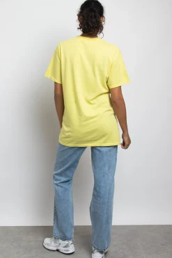 Women Daisy Street T-Shirts-Relaxed T-Shirt with Better Days Are Coming Print
