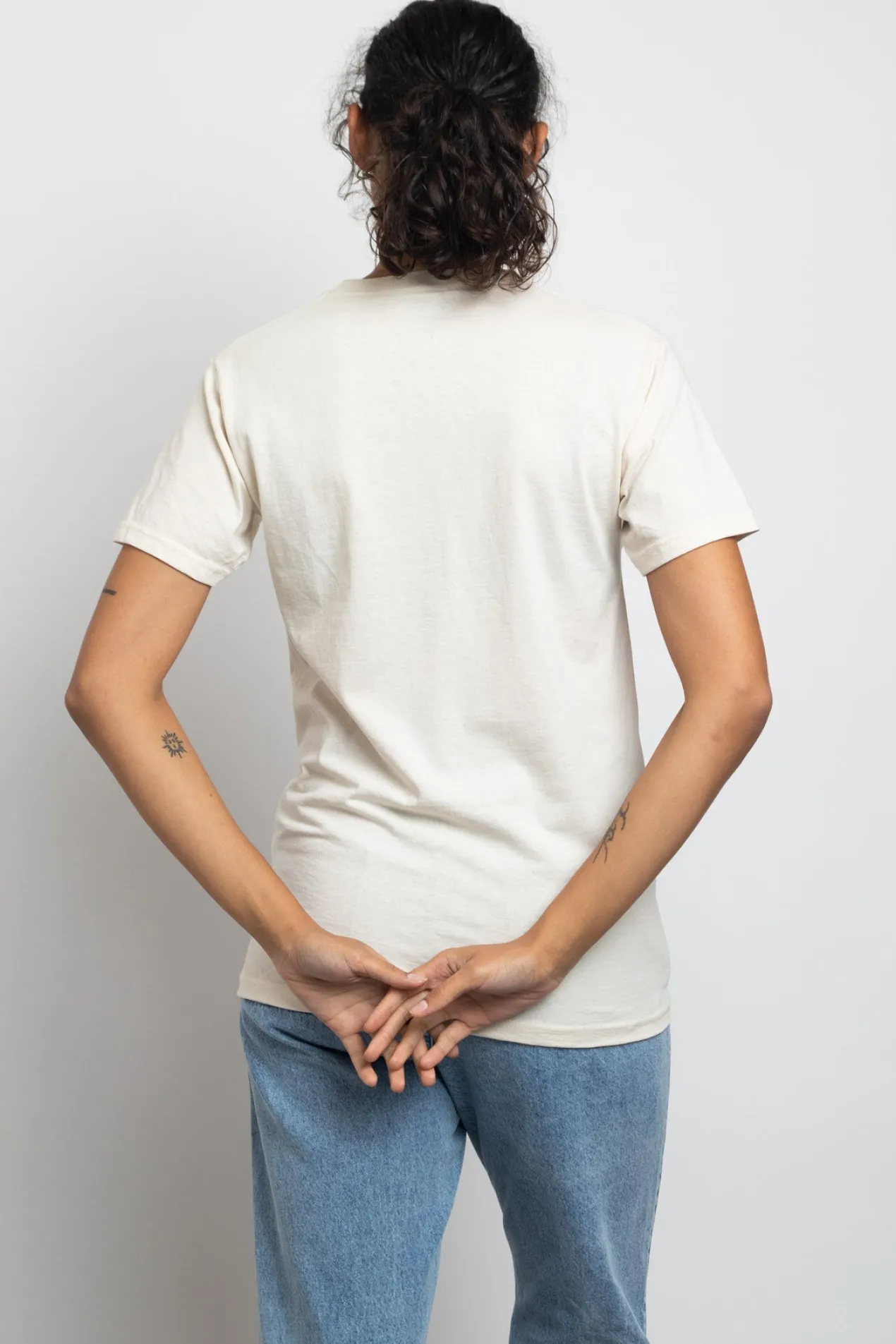 Women Daisy Street T-Shirts-Relaxed T-Shirt with Venice Sun and Moon Graphic