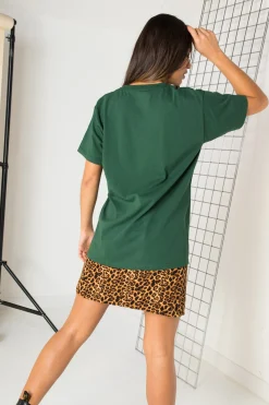 Women Daisy Street T-Shirts-Relaxed T-Shirt With Atlanta Print