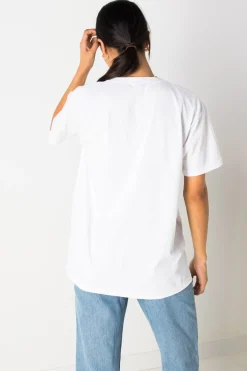 Women Daisy Street T-Shirts-Relaxed T-Shirt with Scorpio Print