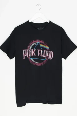 Women Daisy Street Band Tees | T-Shirts-Relaxed T-Shirt with Pink Floyd Print