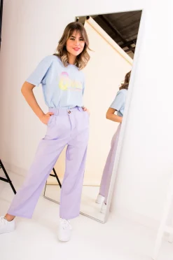 Women Daisy Street Band Tees | T-Shirts-Relaxed T-Shirt with Bowie Print