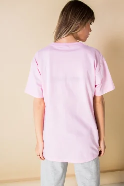 Women Daisy Street T-Shirts-Relaxed T-Shirt with New York Print