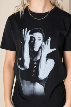Women Daisy Street Band Tees | T-Shirts-Relaxed T-Shirt with Prince Parade Print