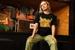 Women Daisy Street Band Tees | T-Shirts-Relaxed T-Shirt with Billie Eilish Print