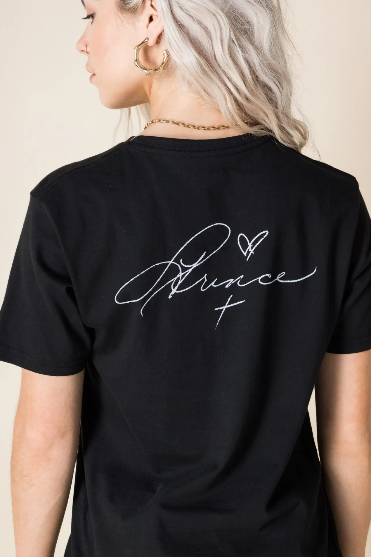 Women Daisy Street Band Tees | T-Shirts-Relaxed T-Shirt with Prince Parade Print