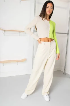 Women Daisy Street Cardigans-90's Cropped Cardigan in