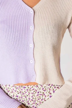 Women Daisy Street Cardigans-90's Cropped Cardigan in