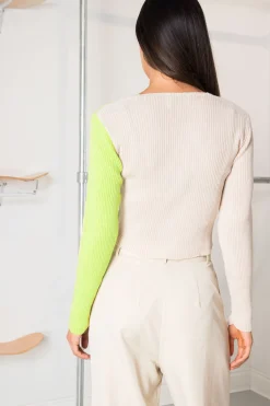 Women Daisy Street Cardigans-90's Cropped Cardigan in
