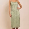 Women Daisy Street Dresses-Stretch Lace Midaxi Dress