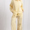 Women Daisy Street Trousers-Stripe Trousers With Elasticated Waistband