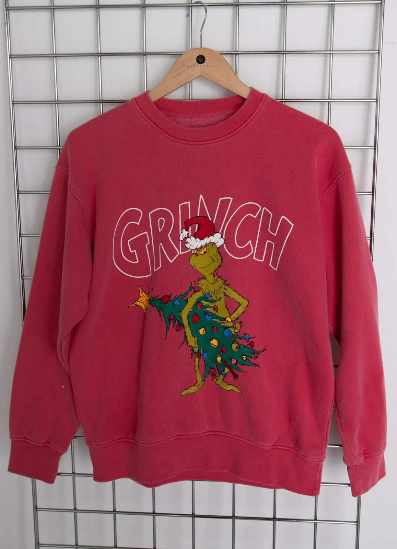Women Daisy Street Hoodies & Sweatshirts-Sweatshirt With Grinch Christmas Print