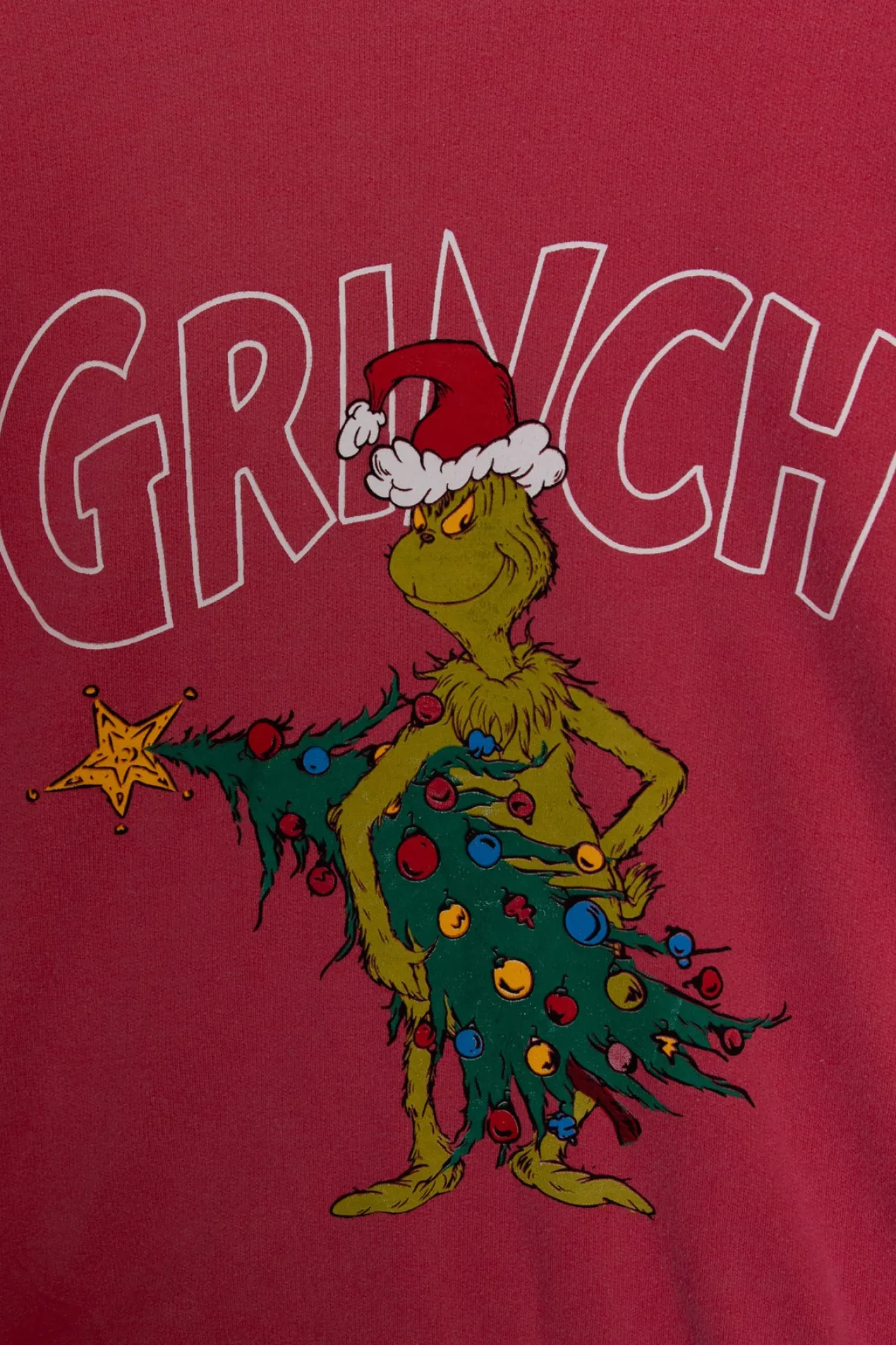 Women Daisy Street Hoodies & Sweatshirts-Sweatshirt With Grinch Christmas Print