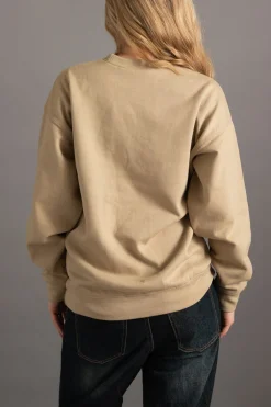 Women Daisy Street Hoodies & Sweatshirts-Sweatshirt With Sun&Moon Print