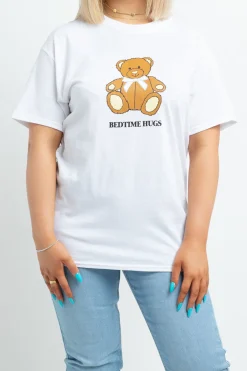 Women Daisy Street Trousers | T-Shirts-Teddy Pyjama Set