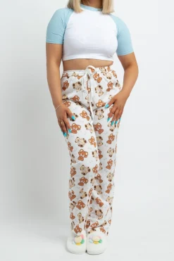 Women Daisy Street Trousers | T-Shirts-Teddy Pyjama Set