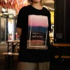 Women Daisy Street T-Shirts-The 1975 She's American Print