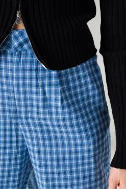 Women Daisy Street Trousers-Trousers in Blue