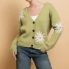 Women Daisy Street Tops | Cardigans-Tufted Intarsia Cardigan