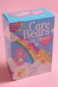 Women Daisy Street T-Shirts-X Care Bears Relaxed with Plush Toy T-Shirt in Green