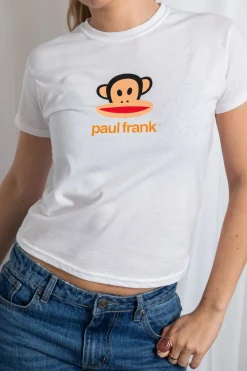 Women Daisy Street T-Shirts-X PAUL FRANK JULIUS BABY TEE