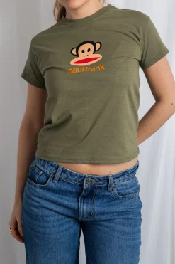 Women Daisy Street T-Shirts-X PAUL FRANK JULIUS CLASSIC BABY TEE